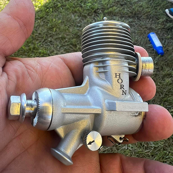 Not everyone uses a Fora in F2D. This is Andrey Nadein's engine, which he calls Horn.