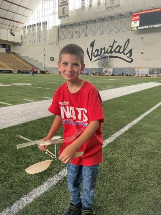 Caleb Finn & his Pennyplane
