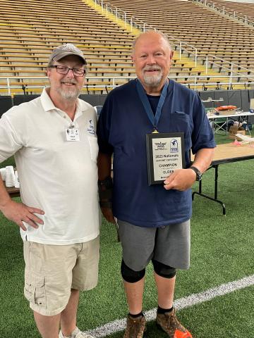 Glider Category Champion Stan Buddenbohm. Glider Category Champion Stan Buddenbohm.