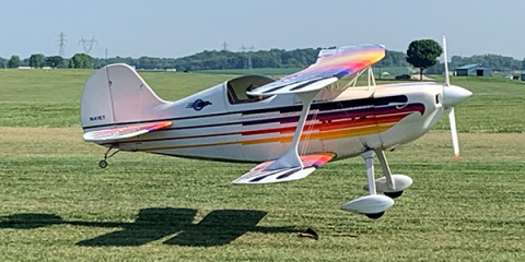 Mike Fearing’s 50% Christen Eagle.