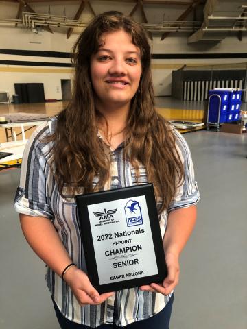Anjulie Sorbello was H-Point winner in the Senior category.