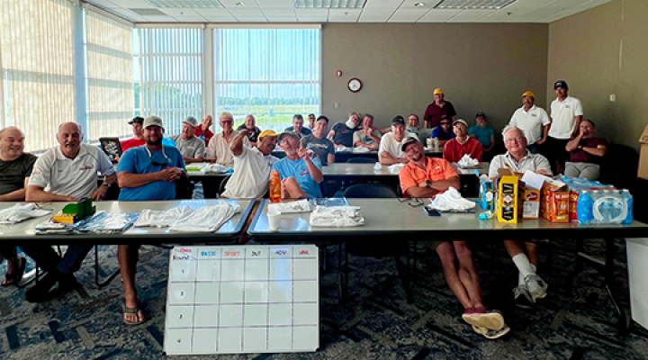 The IMAC pilots’ meeting was held on July 15.