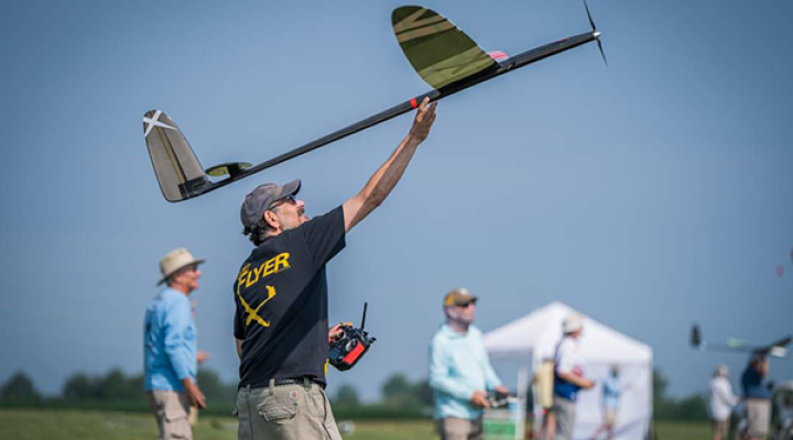Mike Bergerson participating in the 2023 ALES Nats in Muncie IN. Photo by Matt Ruddick.
