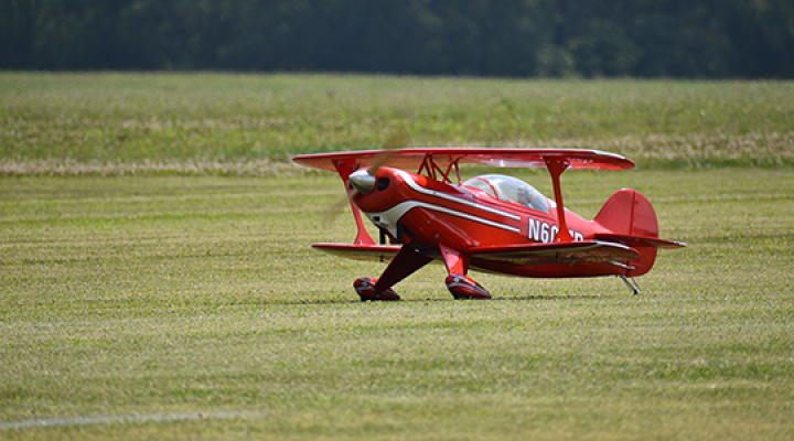 A Pitts S2B flown by Jerry Nugent.