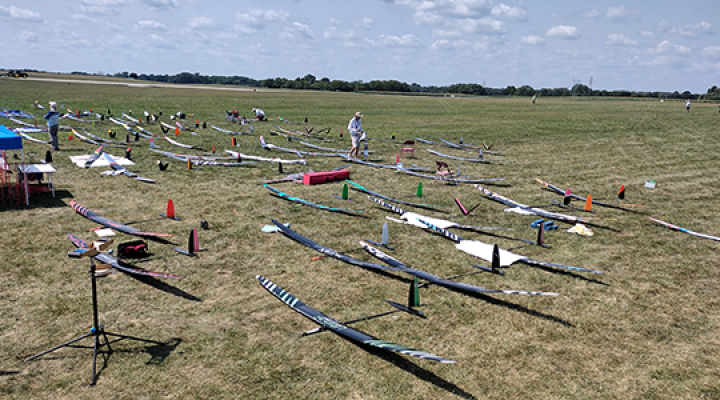 Quite the gathering of F5J carbon. 
