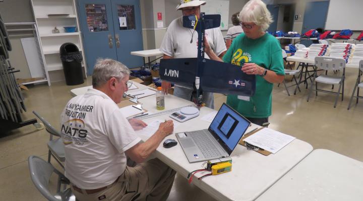 Processing at the 2024 CL Navy Carrier Nats.