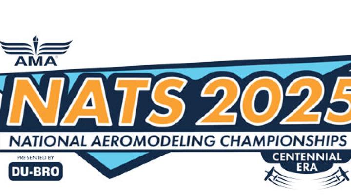 NATS 2025 National Aeromodeling Championships logo.
