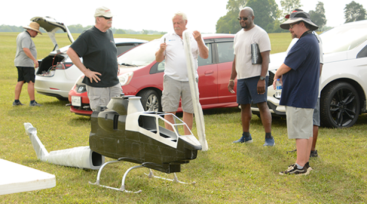 Assistant Event Director Darrell Sprayberry brings out his newest toy!