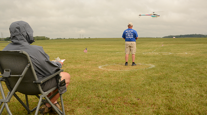 Dan Lucente competes in Sportsman. This photo shows the judge’s perspective.